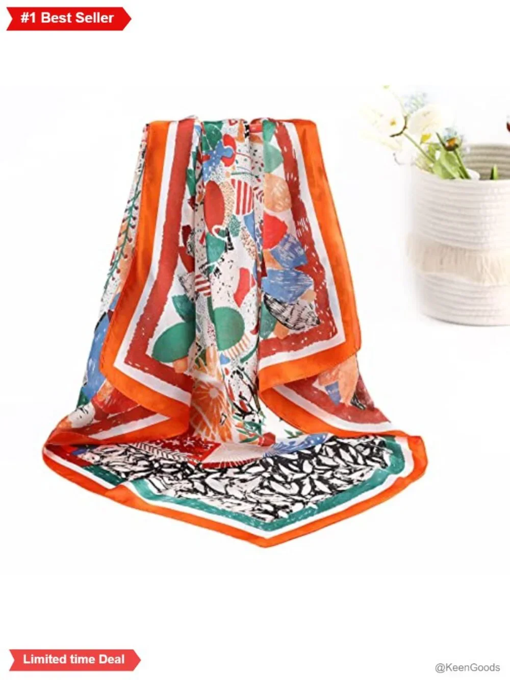 Satin Square Head Scarf 27.5